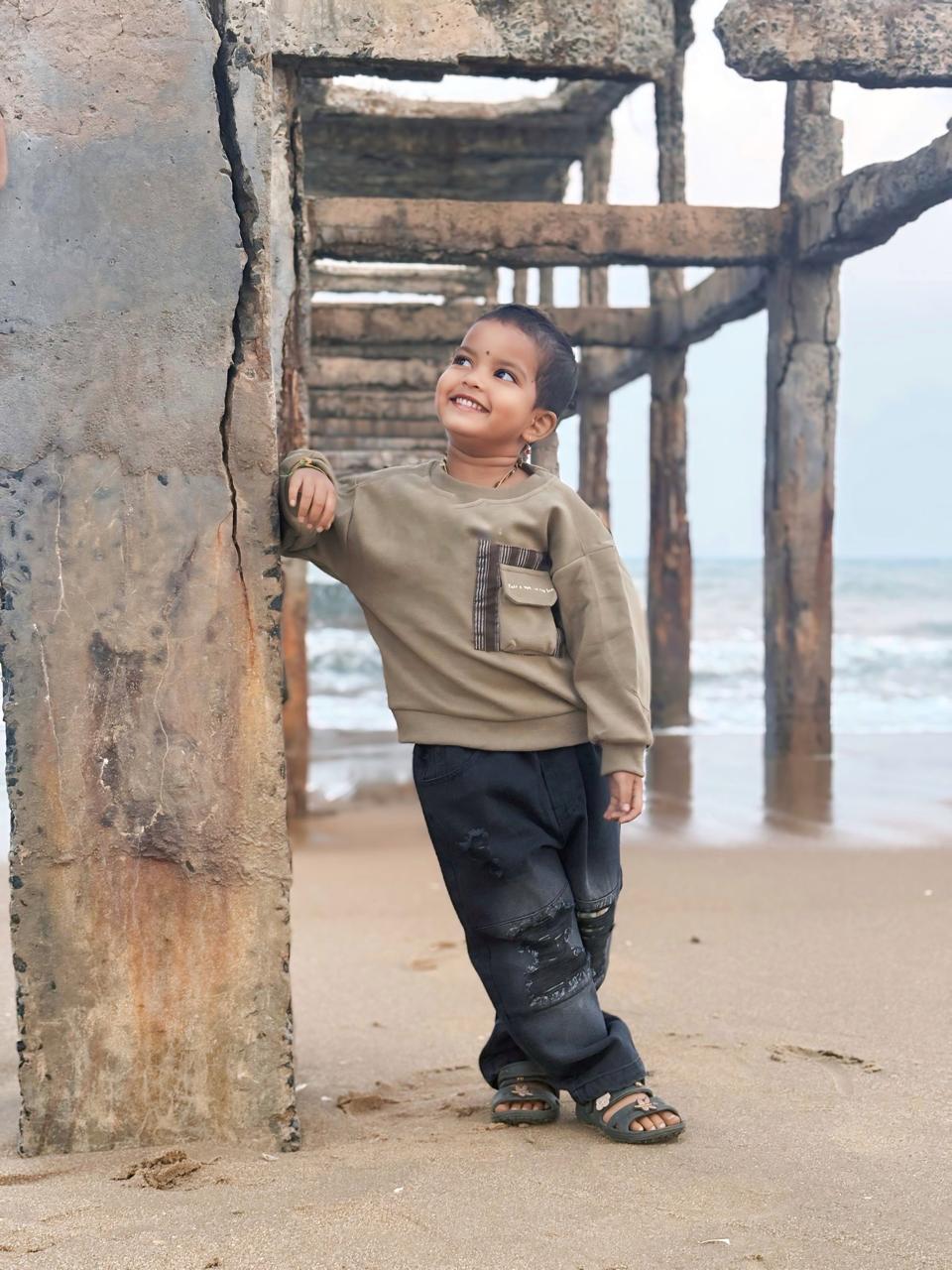 Kids Korean Style Imported Co-ord Set