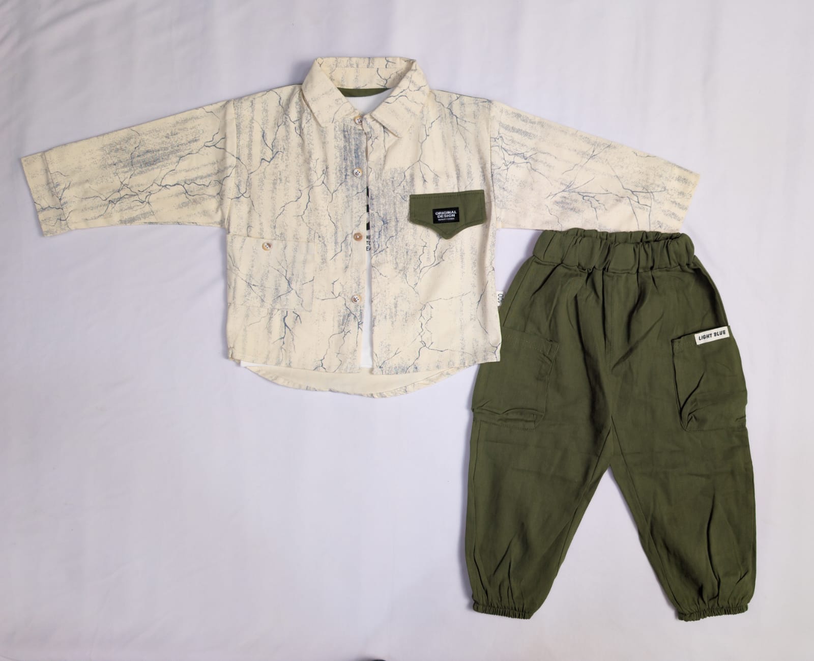 Kids Korean Style Imported Co-ord Set